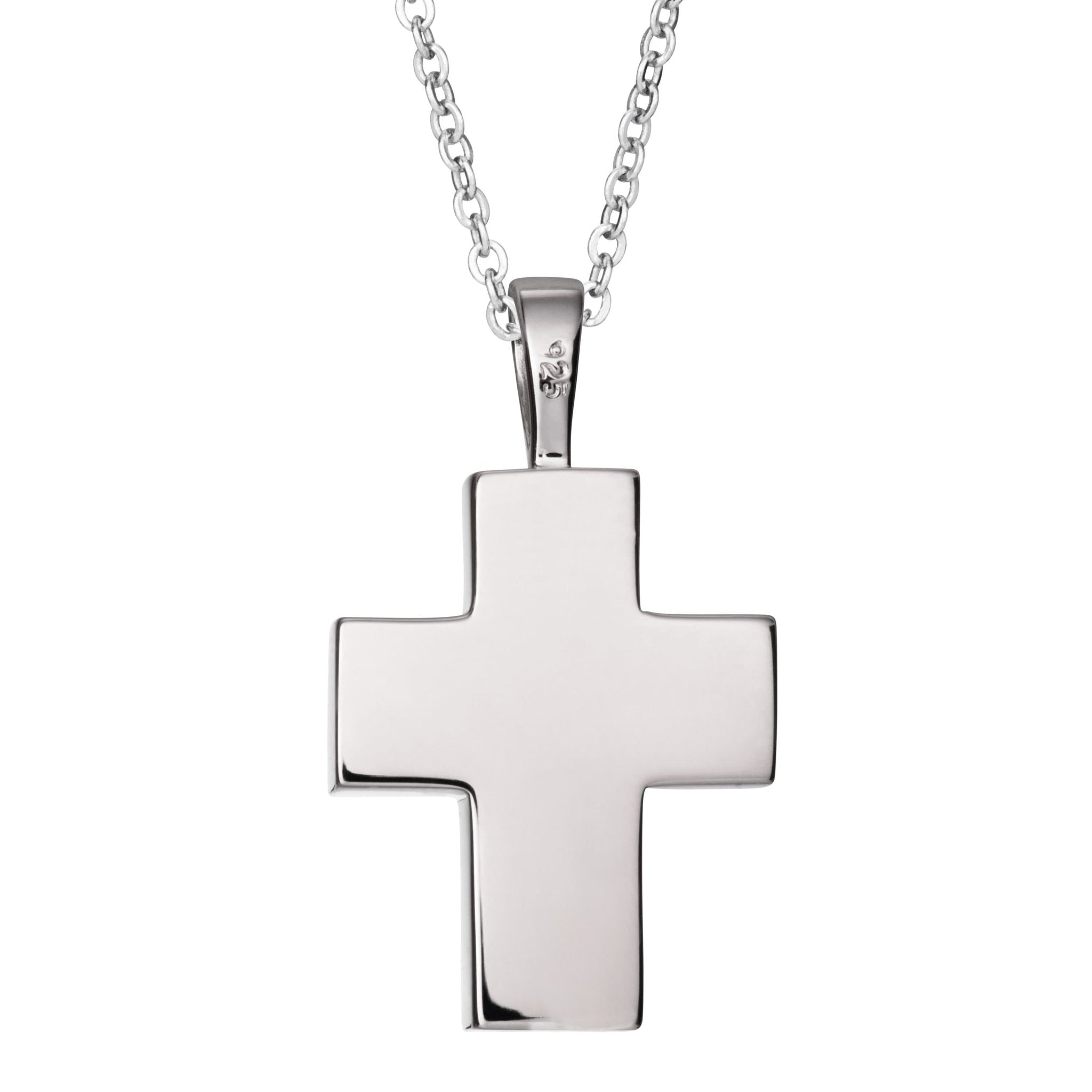EverWith™ Self-fill Cross Memorial Ashes Pendant with Crystals - EverWith Memorial Jewellery - Trade