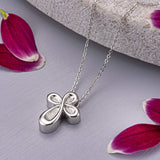 EverWith™ Self-fill Infinite Cross Memorial Ashes Pendant - EverWith Memorial Jewellery - Trade