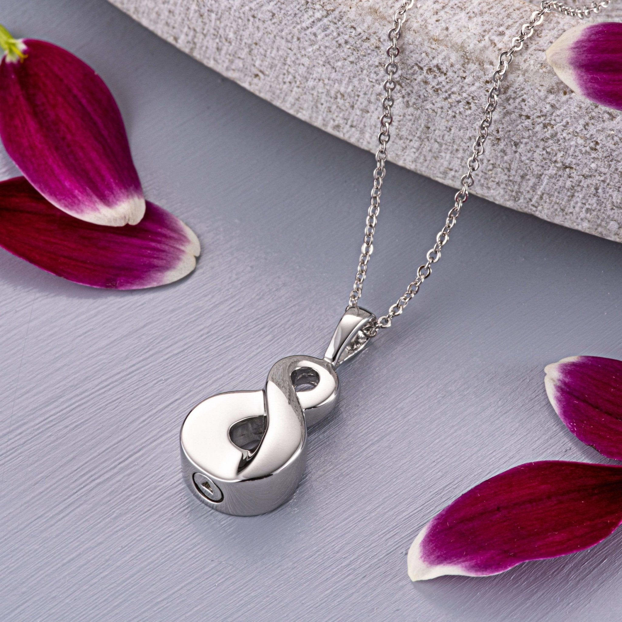 EverWith™ Self-fill Infinity Memorial Ashes Pendant - EverWith Memorial Jewellery - Trade