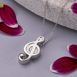 EverWith™ Self-fill Musical Note Memorial Ashes Pendant - EverWith Memorial Jewellery - Trade