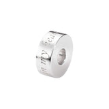 EverWith™ Self-fill Round Always in my Heart Memorial Ashes Charm Bead - EverWith Memorial Jewellery - Trade