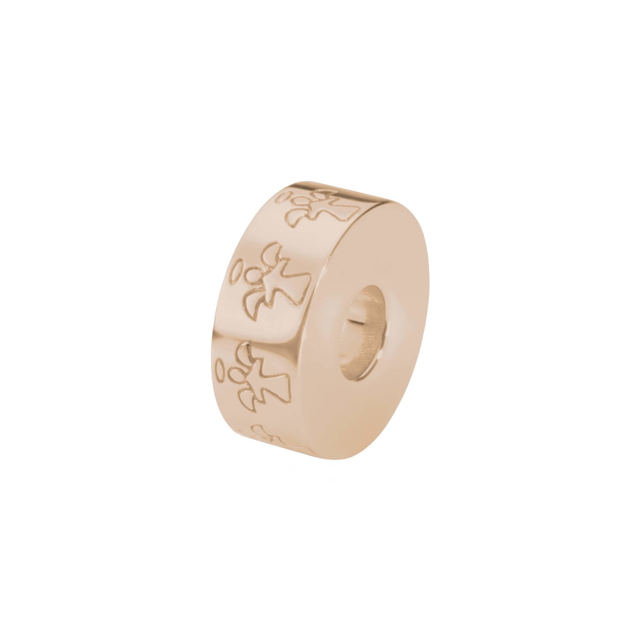 EverWith™ Self-fill Round Angel Memorial Ashes Charm Bead - EverWith Memorial Jewellery - Trade