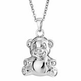 EverWith™ Self-fill Teddy Bear Memorial Ashes Pendant - EverWith Memorial Jewellery - Trade