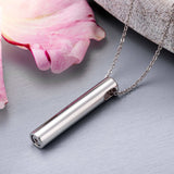 EverWith™ Self-fill Traditional Cylinder Memorial Ashes Pendant - EverWith Memorial Jewellery - Trade
