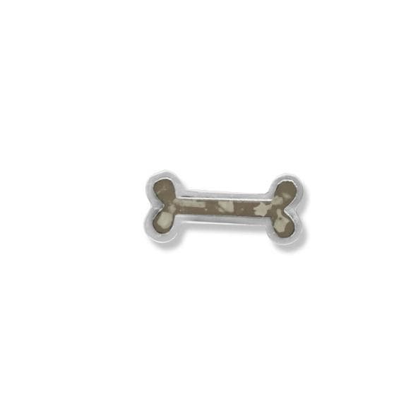 EverWith™ Small Dog Bone Memorial Ashes Element for Glass Locket - EverWith Memorial Jewellery - Trade