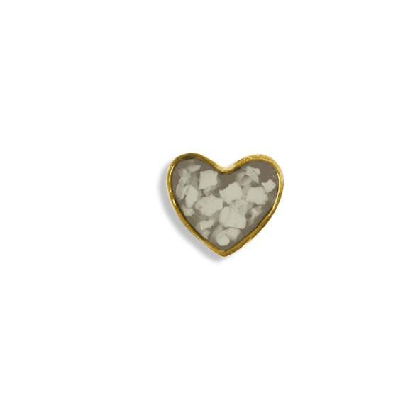 EverWith™ Small Heart Memorial Ashes Element for Glass Locket - EverWith Memorial Jewellery - Trade