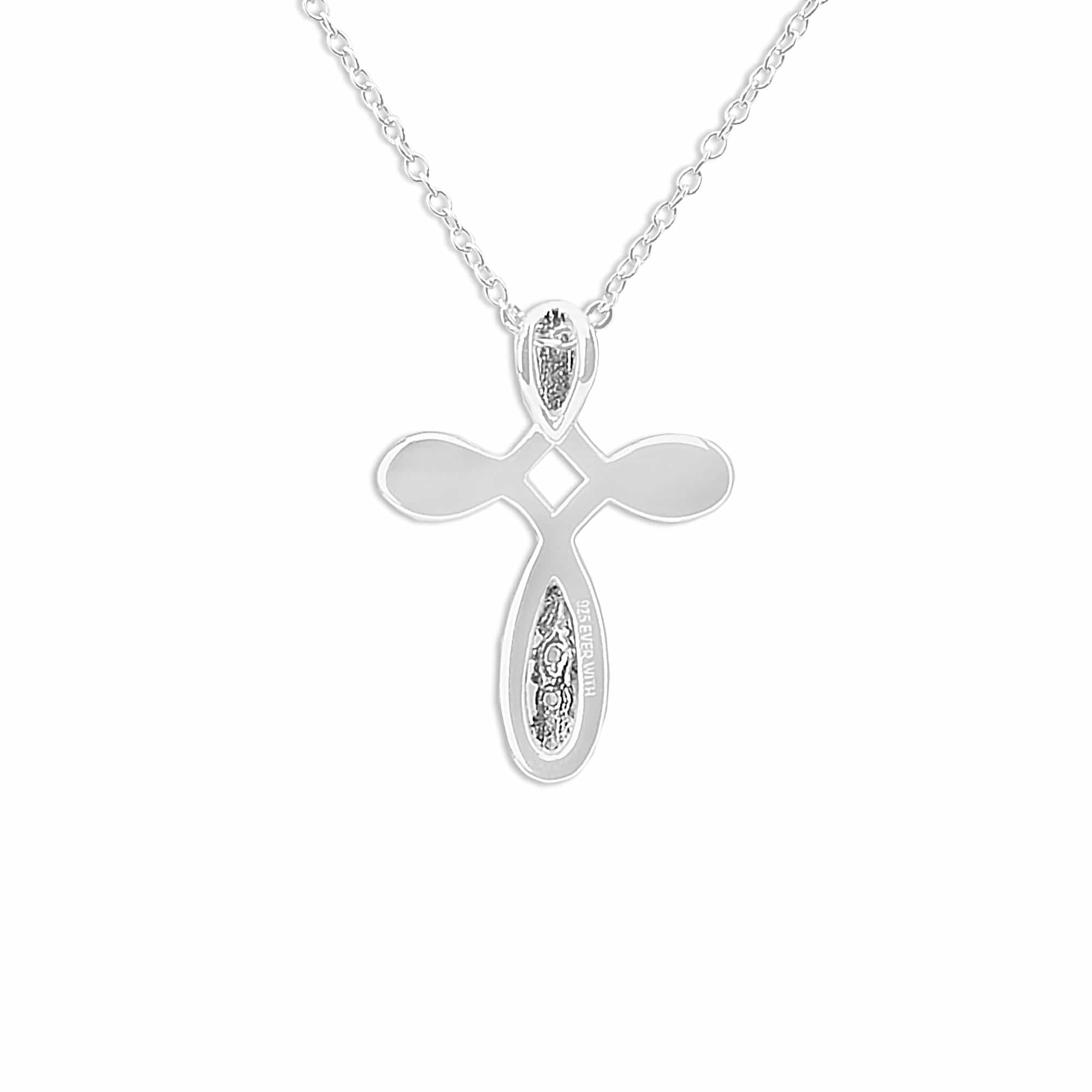 EverWith™ Unisex Celtic Cross Memorial Ashes Pendant with Swarovski Crystals - EverWith Memorial Jewellery - Trade