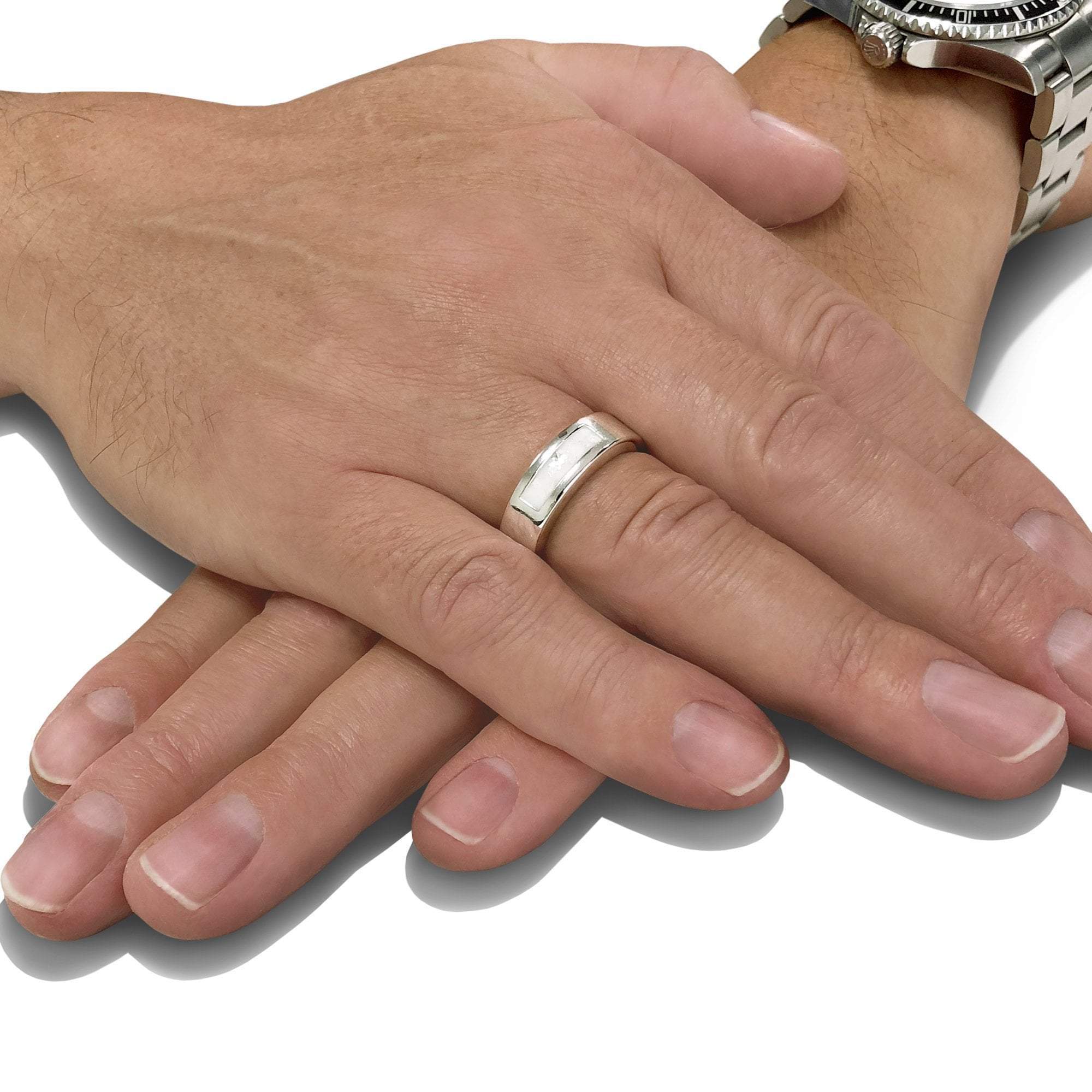 EverWith™ Unisex Pure Memorial Ashes Ring - EverWith Memorial Jewellery - Trade