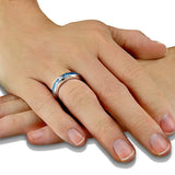 EverWith™ Unisex Remembrance Memorial Ashes Ring with Swarovski Crystal - EverWith Memorial Jewellery - Trade