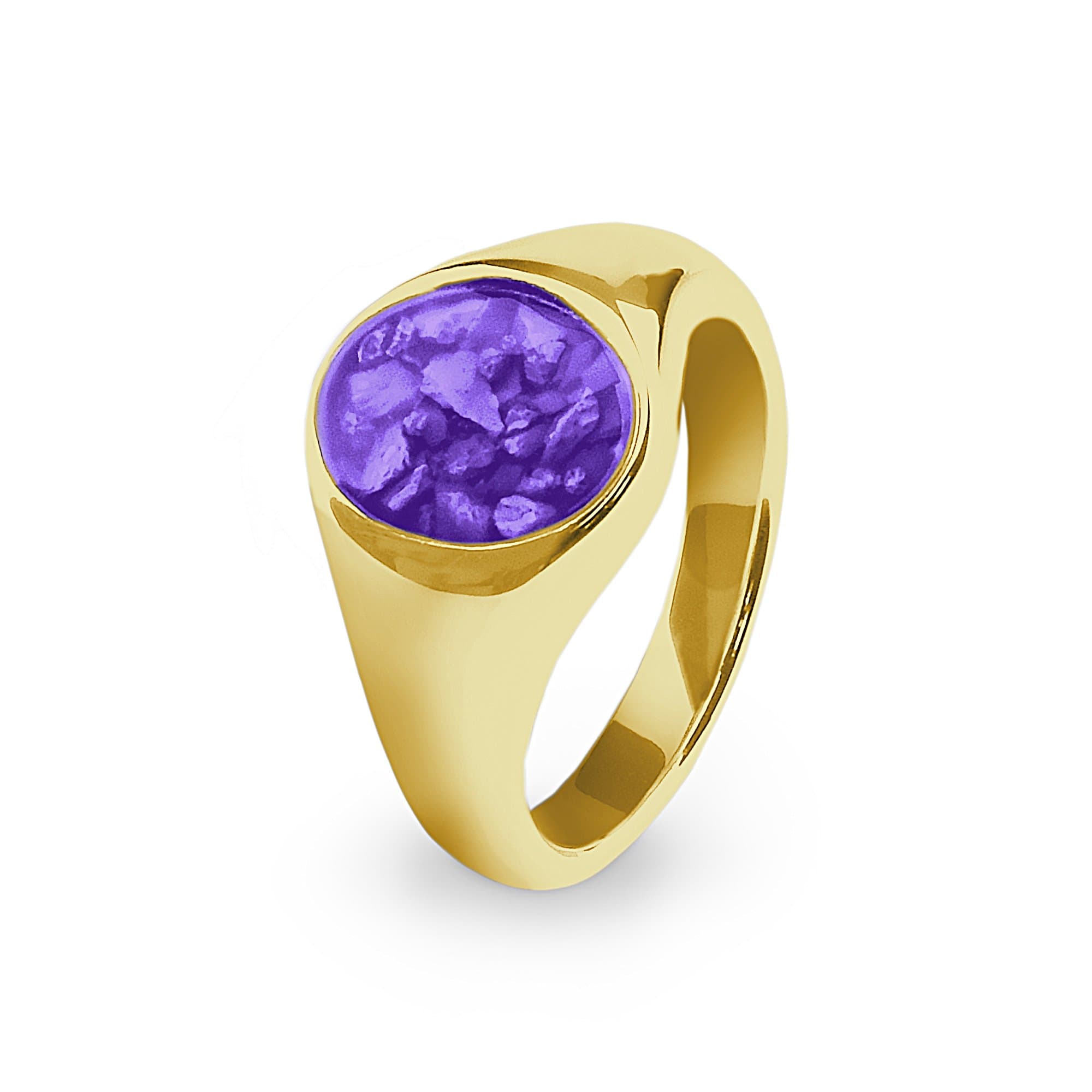 EverWith™ Unisex Shield Memorial Ashes Ring - EverWith Memorial Jewellery - Trade