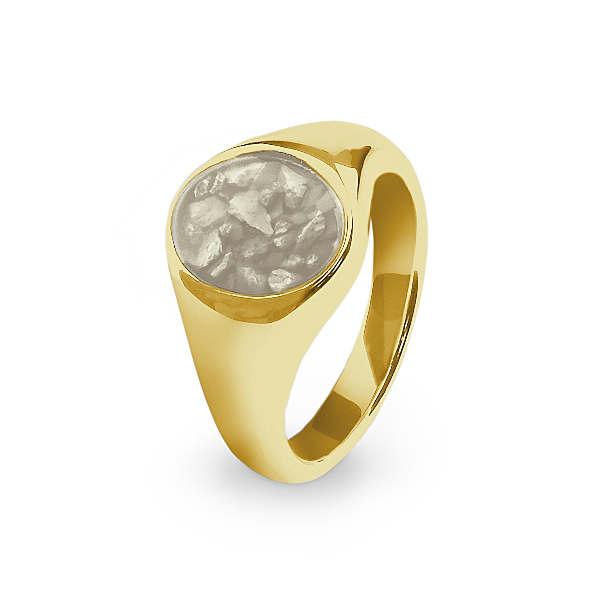 EverWith™ Unisex Shield Memorial Ashes Ring - EverWith Memorial Jewellery - Trade