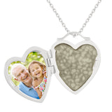 EverWith Always On My Mind Heart Shaped Sterling Silver Memorial Ashes Locket