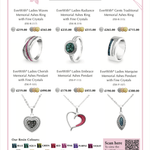 EverWith A5 Product Leaflet with QR Code - EverWith Memorial Jewellery - Trade