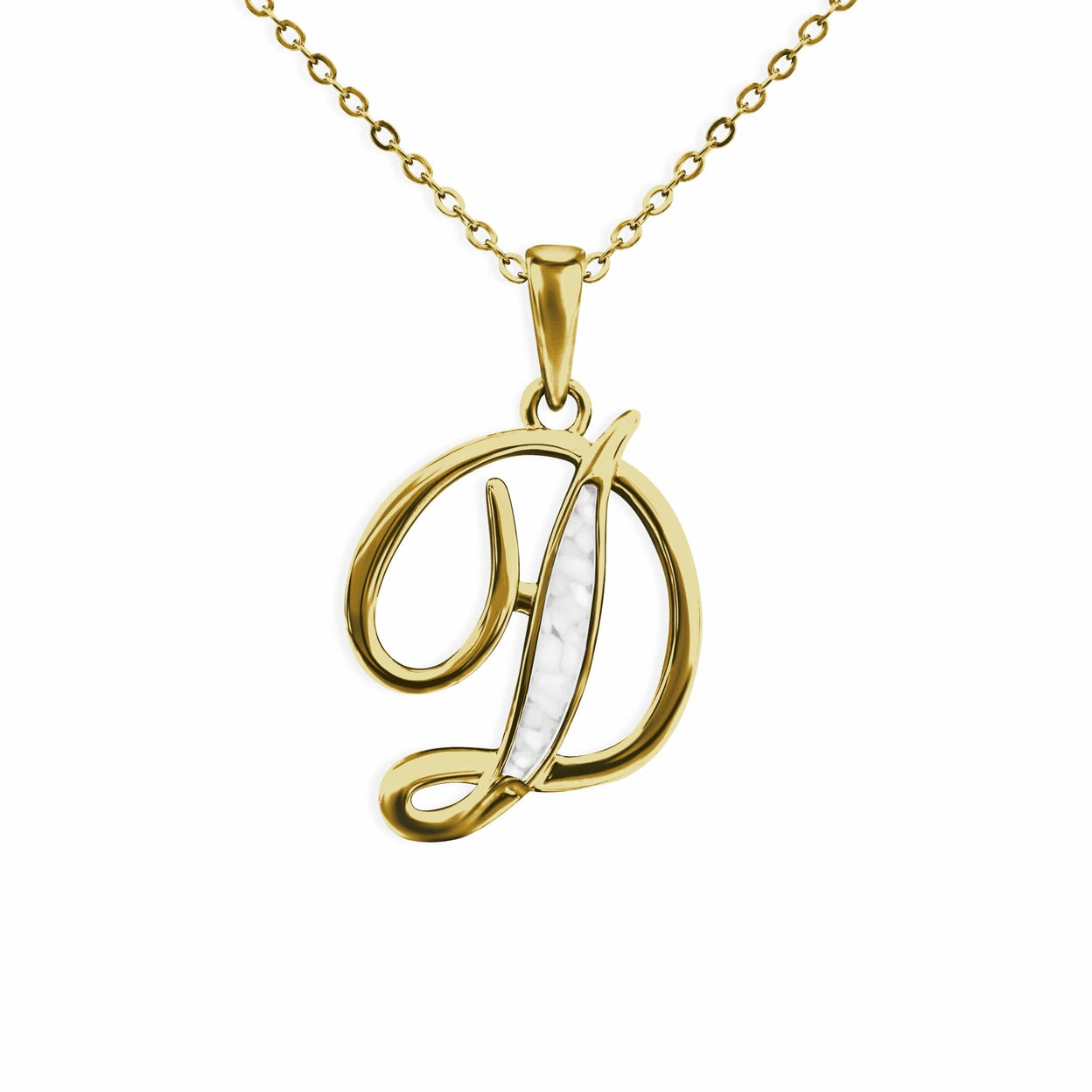 Load image into Gallery viewer, EverWith Alphabet Memorial Ashes Pendant - Letter D - EverWith Memorial Jewellery - Trade