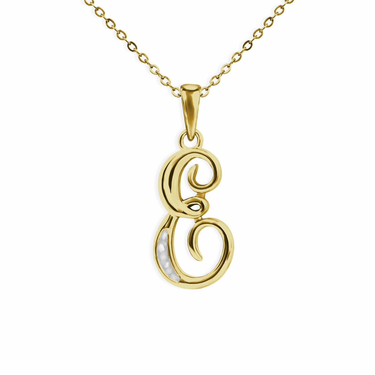 Load image into Gallery viewer, EverWith Alphabet Memorial Ashes Pendant - Letter E - EverWith Memorial Jewellery - Trade