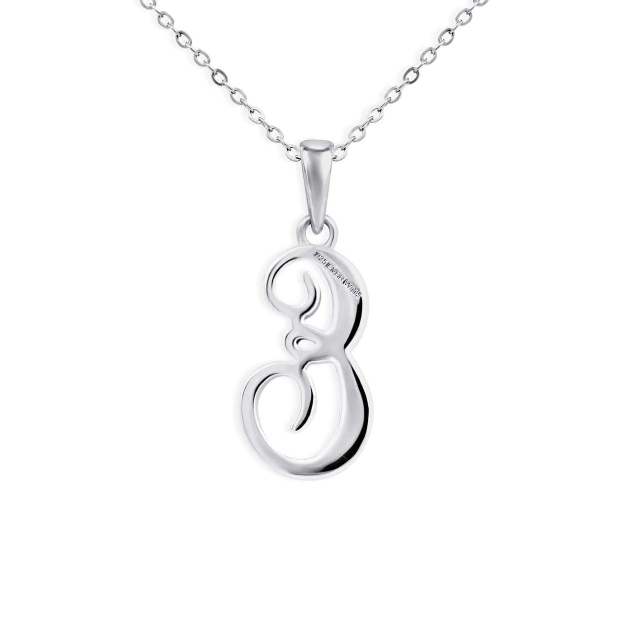 Load image into Gallery viewer, EverWith Alphabet Memorial Ashes Pendant - Letter E - EverWith Memorial Jewellery - Trade