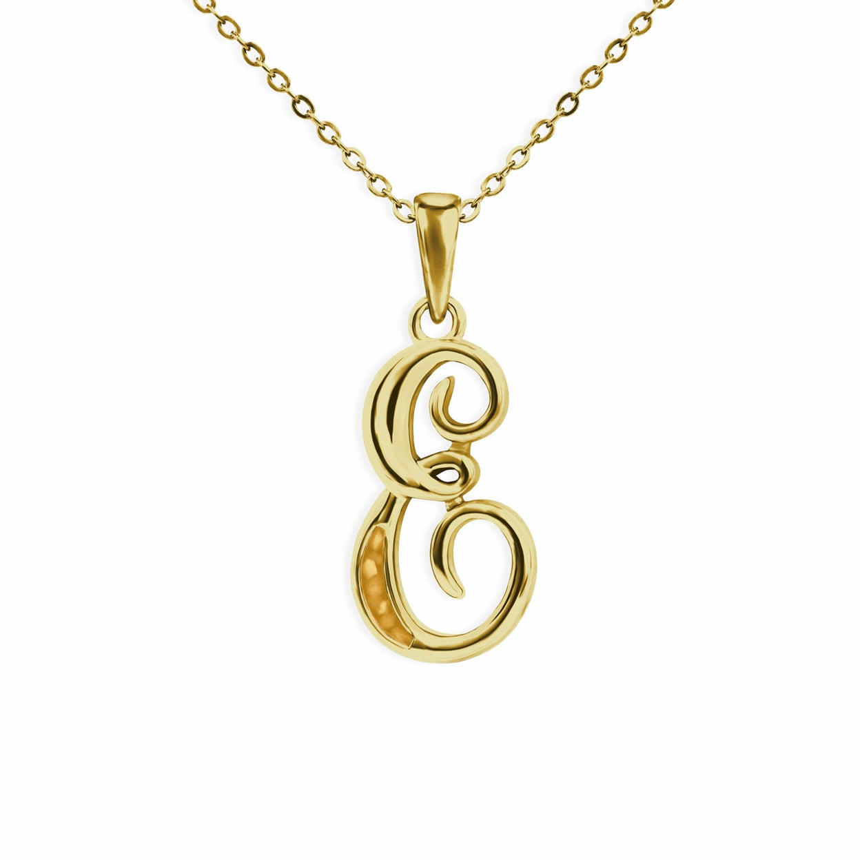 Load image into Gallery viewer, EverWith Alphabet Memorial Ashes Pendant - Letter E - EverWith Memorial Jewellery - Trade