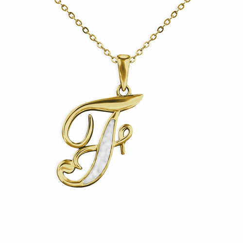 EverWith Alphabet Memorial Ashes Pendant - Letter F - EverWith Memorial Jewellery - Trade