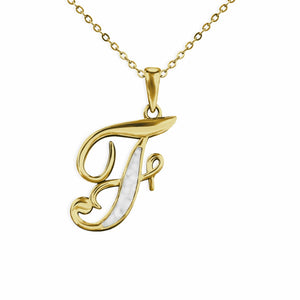 EverWith Alphabet Memorial Ashes Pendant - Letter F - EverWith Memorial Jewellery - Trade