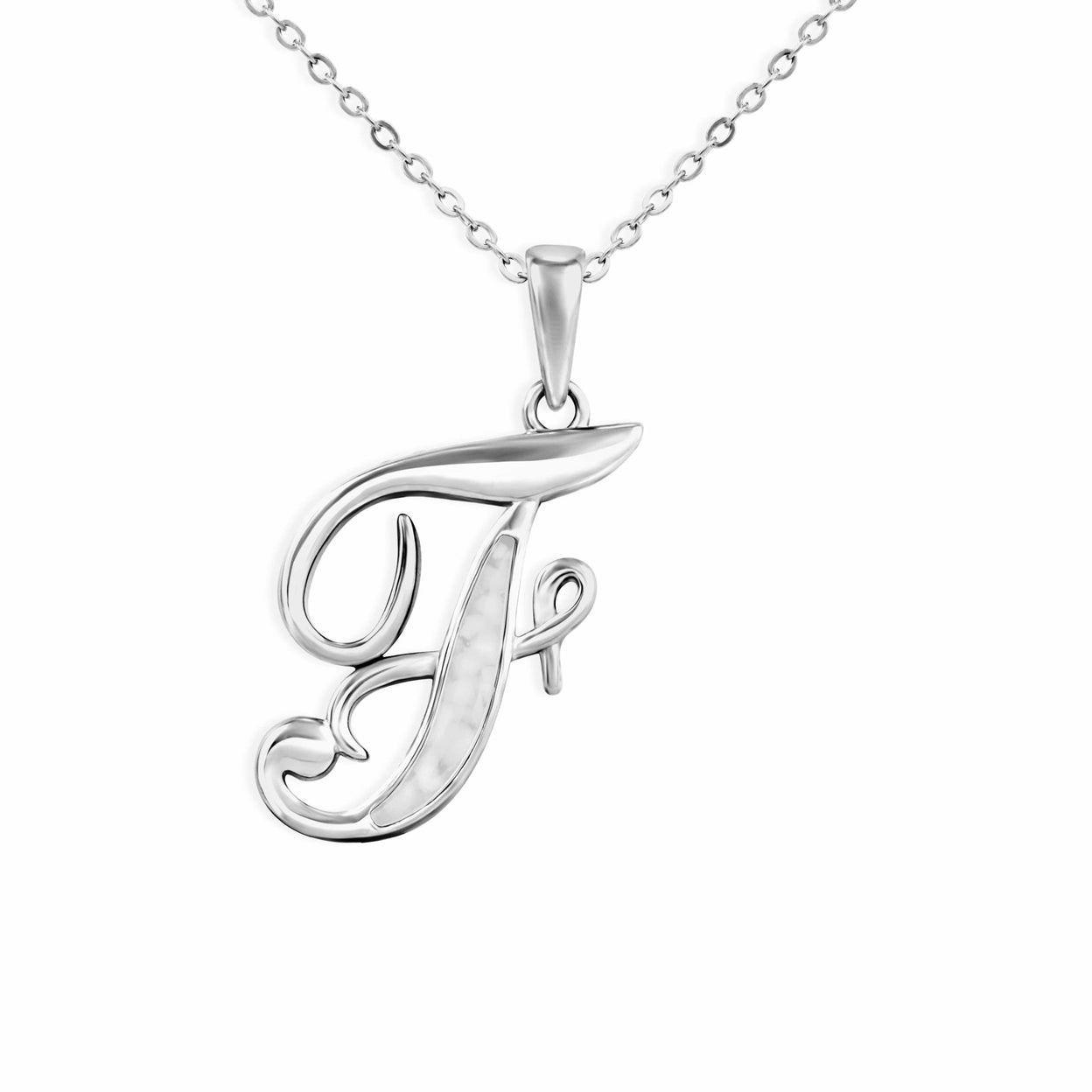 Load image into Gallery viewer, EverWith Alphabet Memorial Ashes Pendant - Letter F - EverWith Memorial Jewellery - Trade