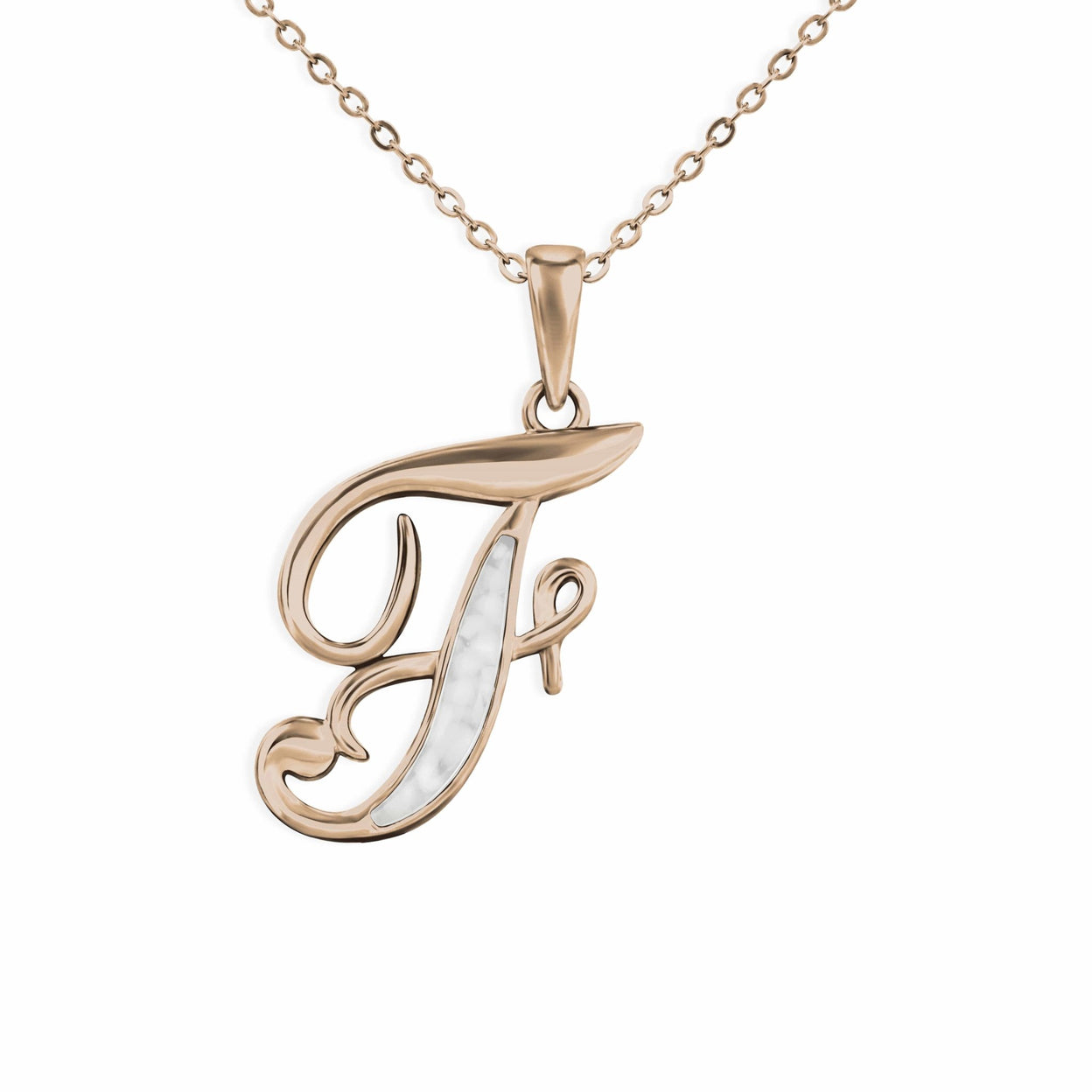 Load image into Gallery viewer, EverWith Alphabet Memorial Ashes Pendant - Letter F - EverWith Memorial Jewellery - Trade