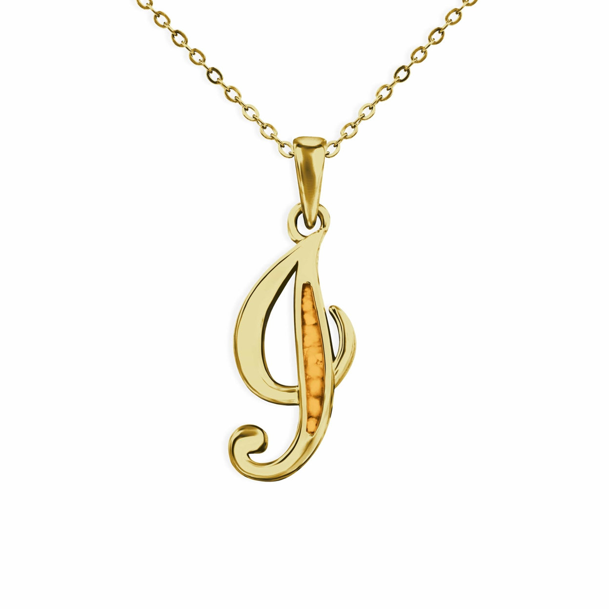 Load image into Gallery viewer, EverWith Alphabet Memorial Ashes Pendant - Letter I - EverWith Memorial Jewellery - Trade