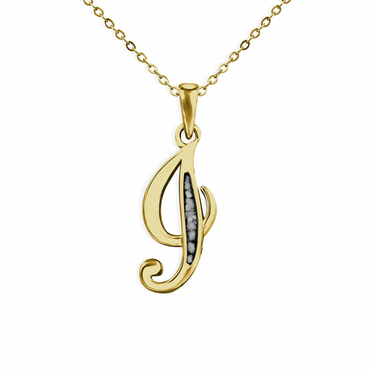 Load image into Gallery viewer, EverWith Alphabet Memorial Ashes Pendant - Letter I - EverWith Memorial Jewellery - Trade