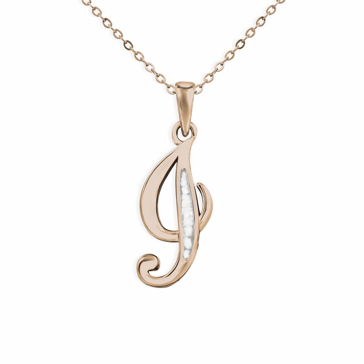 Load image into Gallery viewer, EverWith Alphabet Memorial Ashes Pendant - Letter I - EverWith Memorial Jewellery - Trade