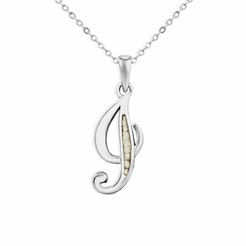 EverWith Alphabet Memorial Ashes Pendant - Letter I - EverWith Memorial Jewellery - Trade