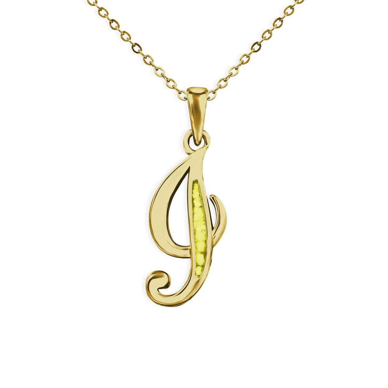 Load image into Gallery viewer, EverWith Alphabet Memorial Ashes Pendant - Letter I - EverWith Memorial Jewellery - Trade