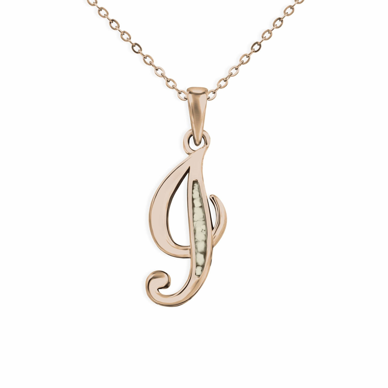 Load image into Gallery viewer, EverWith Alphabet Memorial Ashes Pendant - Letter I - EverWith Memorial Jewellery - Trade