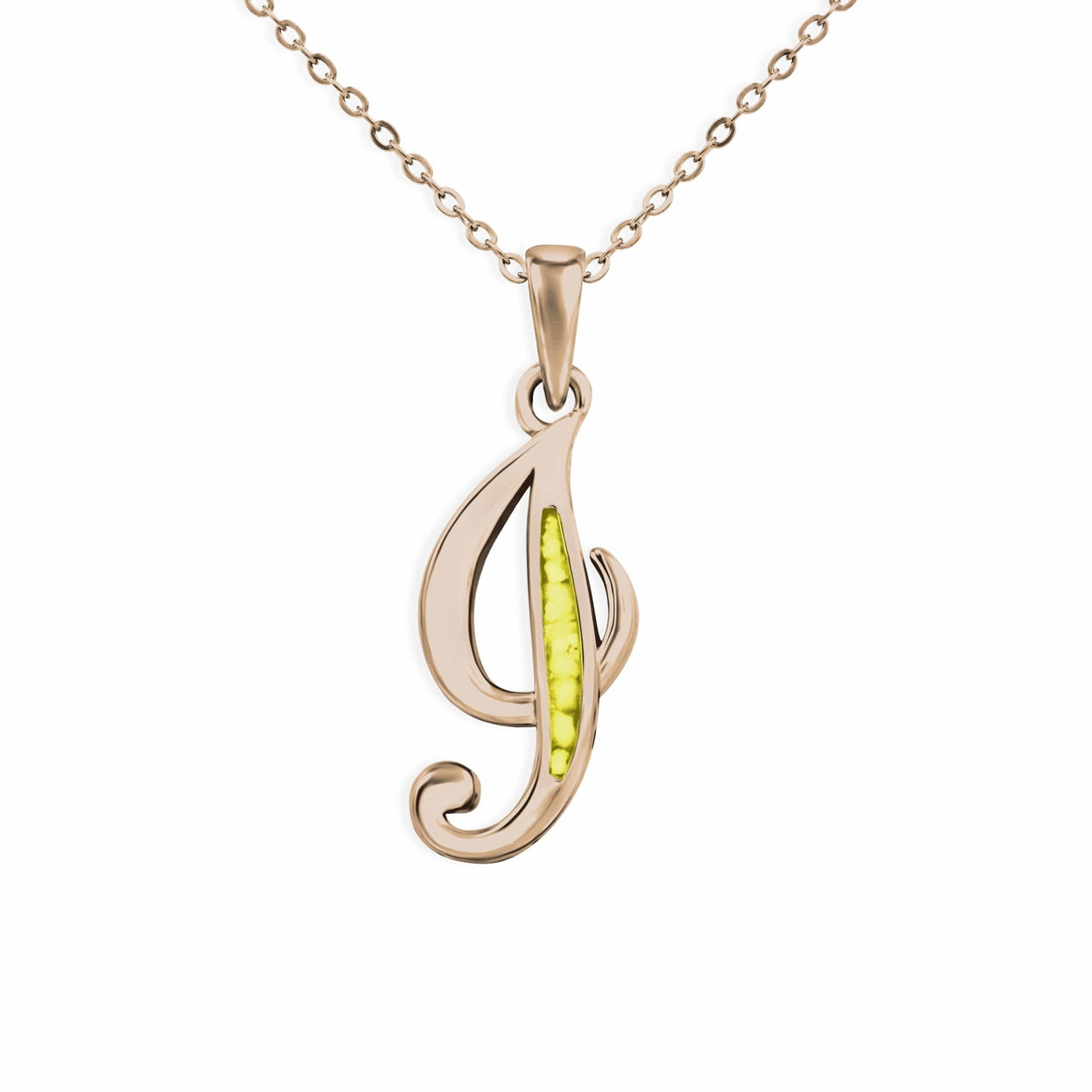 Load image into Gallery viewer, EverWith Alphabet Memorial Ashes Pendant - Letter I - EverWith Memorial Jewellery - Trade