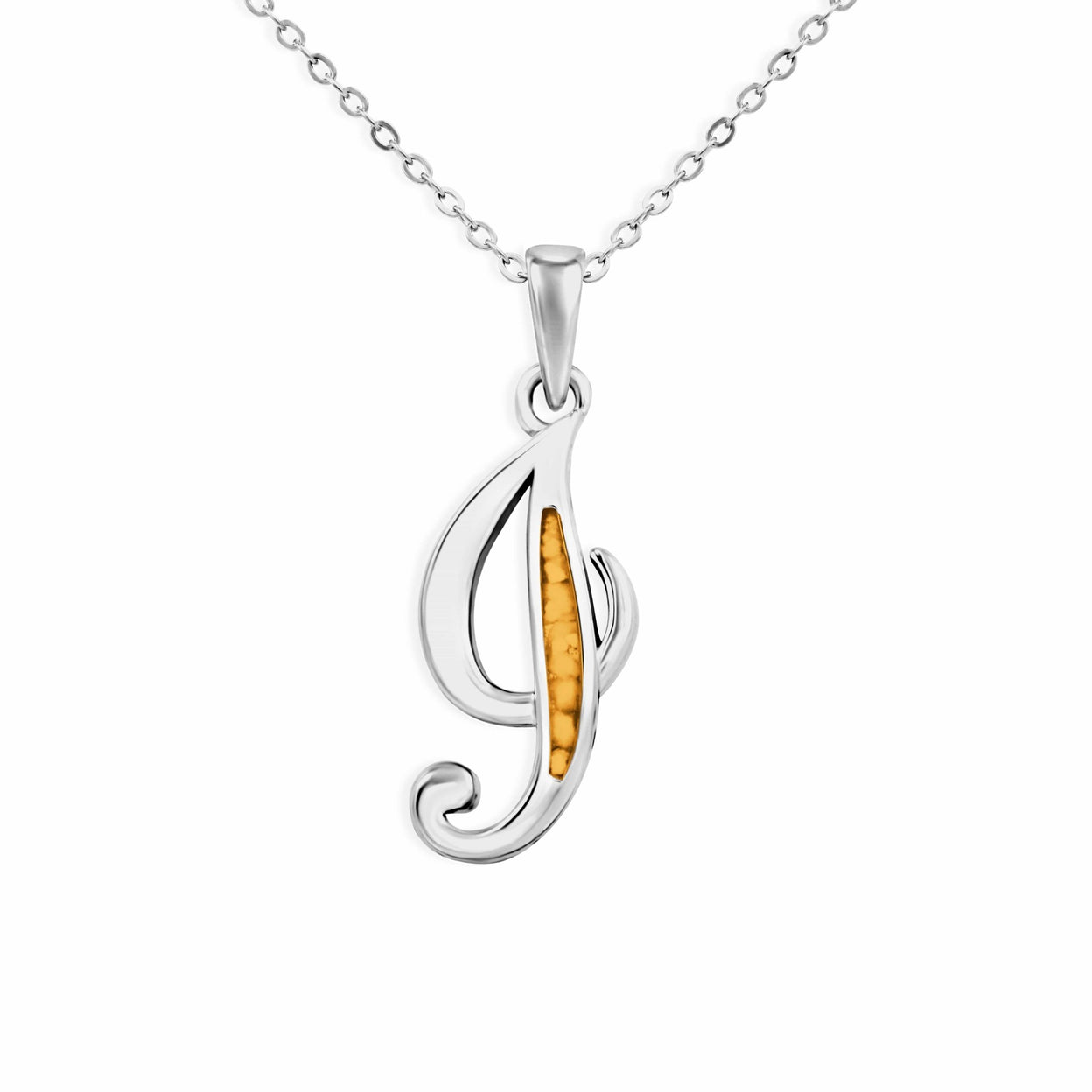 Load image into Gallery viewer, EverWith Alphabet Memorial Ashes Pendant - Letter I - EverWith Memorial Jewellery - Trade