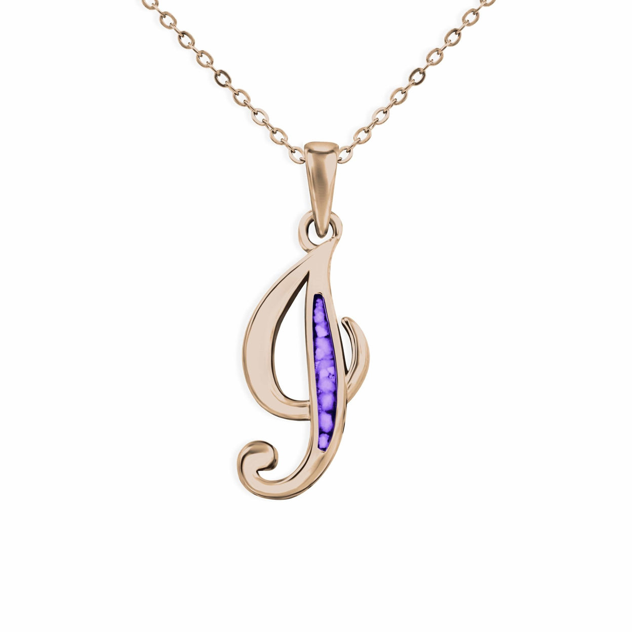 Load image into Gallery viewer, EverWith Alphabet Memorial Ashes Pendant - Letter I - EverWith Memorial Jewellery - Trade