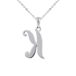 EverWith Alphabet Memorial Ashes Pendant - Letter K - EverWith Memorial Jewellery - Trade