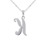 EverWith Alphabet Memorial Ashes Pendant - Letter K - EverWith Memorial Jewellery - Trade
