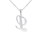 EverWith Alphabet Memorial Ashes Pendant - Letter L - EverWith Memorial Jewellery - Trade
