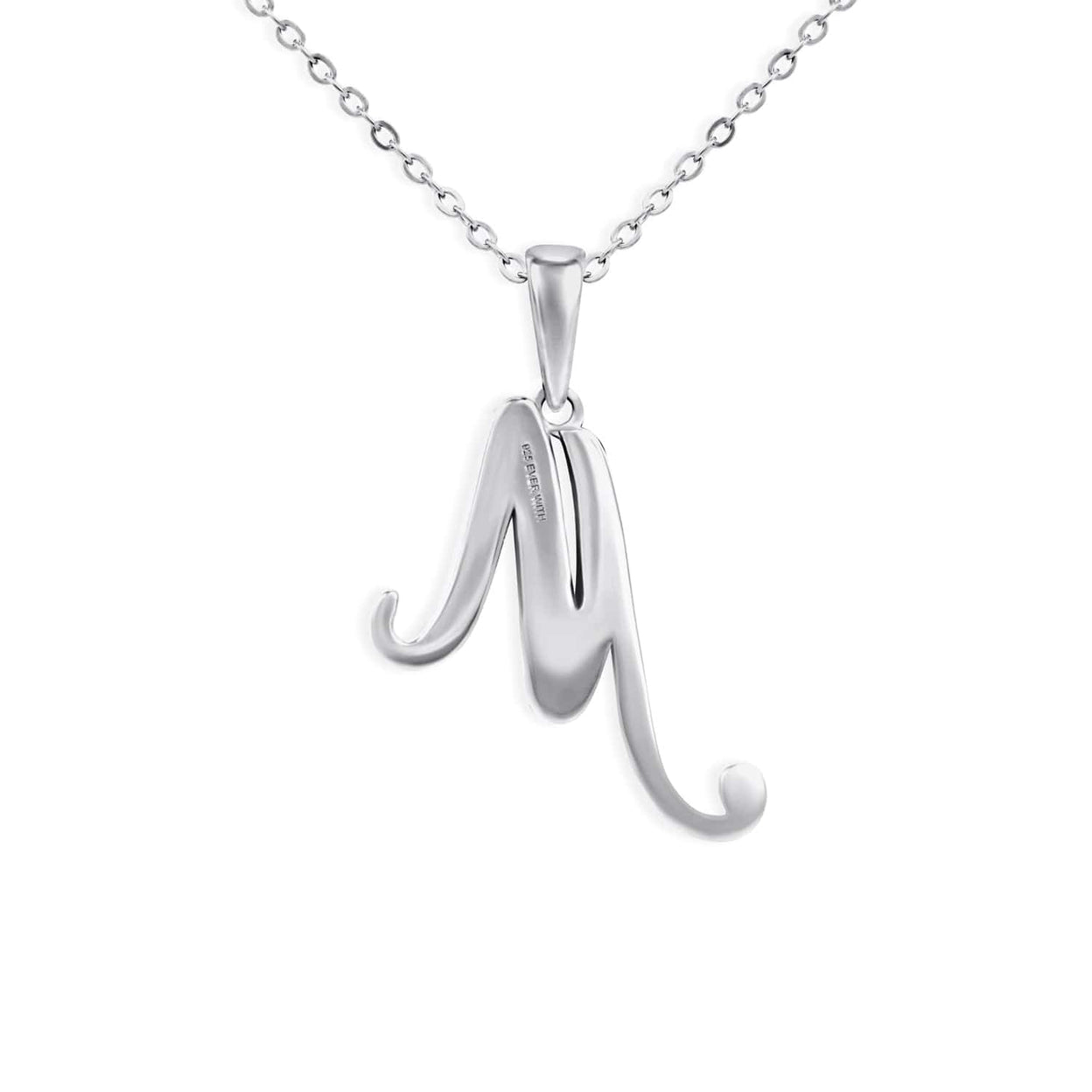 Load image into Gallery viewer, EverWith Alphabet Memorial Ashes Pendant - Letter M - EverWith Memorial Jewellery - Trade