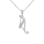 EverWith Alphabet Memorial Ashes Pendant - Letter N - EverWith Memorial Jewellery - Trade