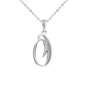 EverWith Alphabet Memorial Ashes Pendant - Letter O - EverWith Memorial Jewellery - Trade