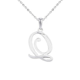 EverWith Alphabet Memorial Ashes Pendant - Letter Q - EverWith Memorial Jewellery - Trade