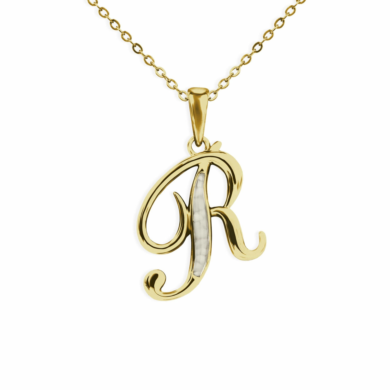 Load image into Gallery viewer, EverWith Alphabet Memorial Ashes Pendant - Letter R - EverWith Memorial Jewellery - Trade