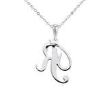 EverWith Alphabet Memorial Ashes Pendant - Letter R - EverWith Memorial Jewellery - Trade