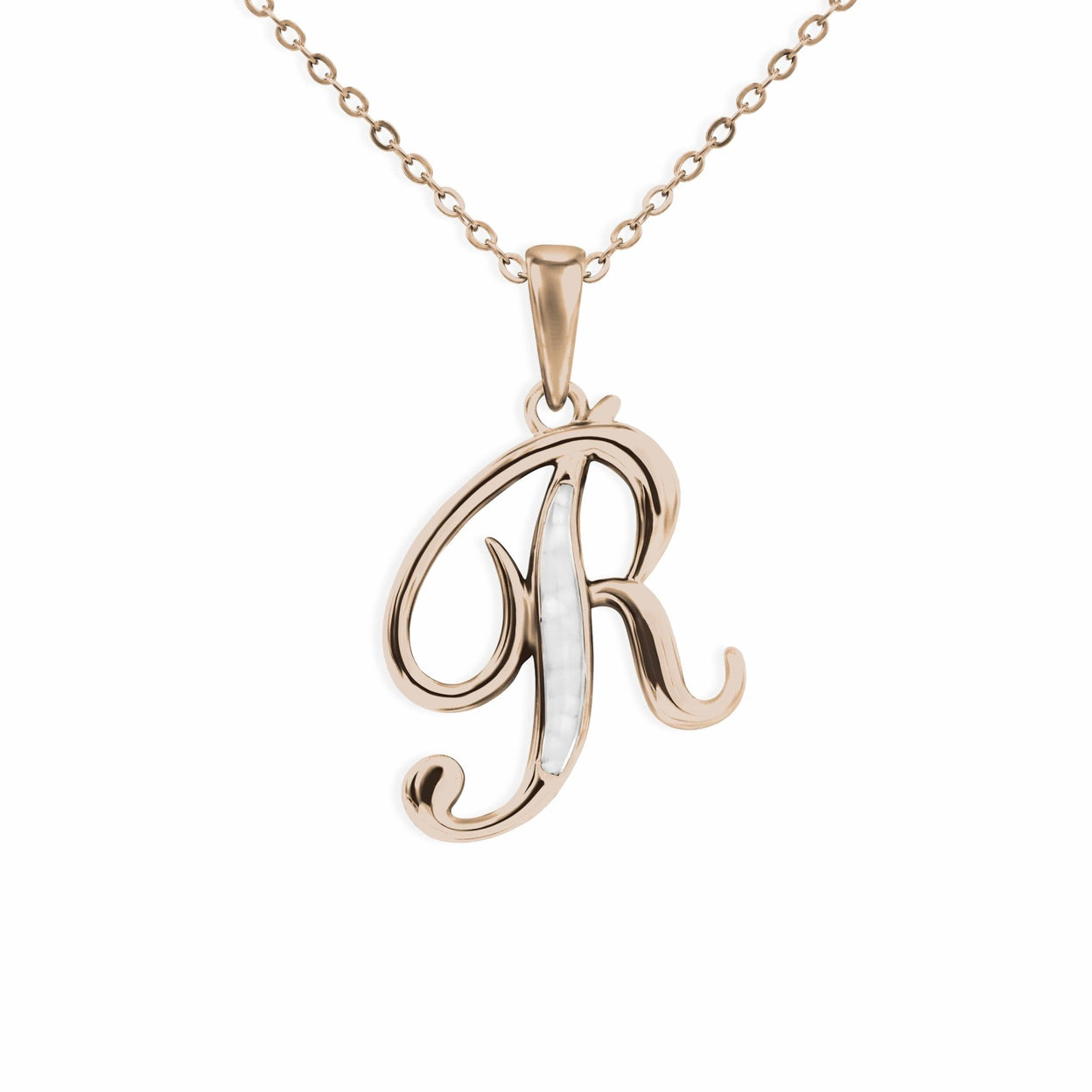 Load image into Gallery viewer, EverWith Alphabet Memorial Ashes Pendant - Letter R - EverWith Memorial Jewellery - Trade