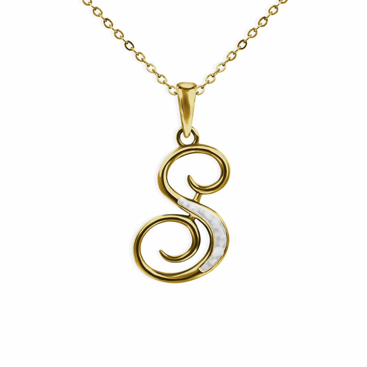 Load image into Gallery viewer, EverWith Alphabet Memorial Ashes Pendant - Letter S - EverWith Memorial Jewellery - Trade