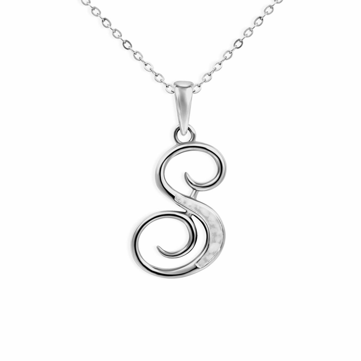 Load image into Gallery viewer, EverWith Alphabet Memorial Ashes Pendant - Letter S - EverWith Memorial Jewellery - Trade