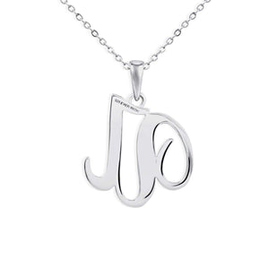 EverWith Alphabet Memorial Ashes Pendant - Letter U - EverWith Memorial Jewellery - Trade