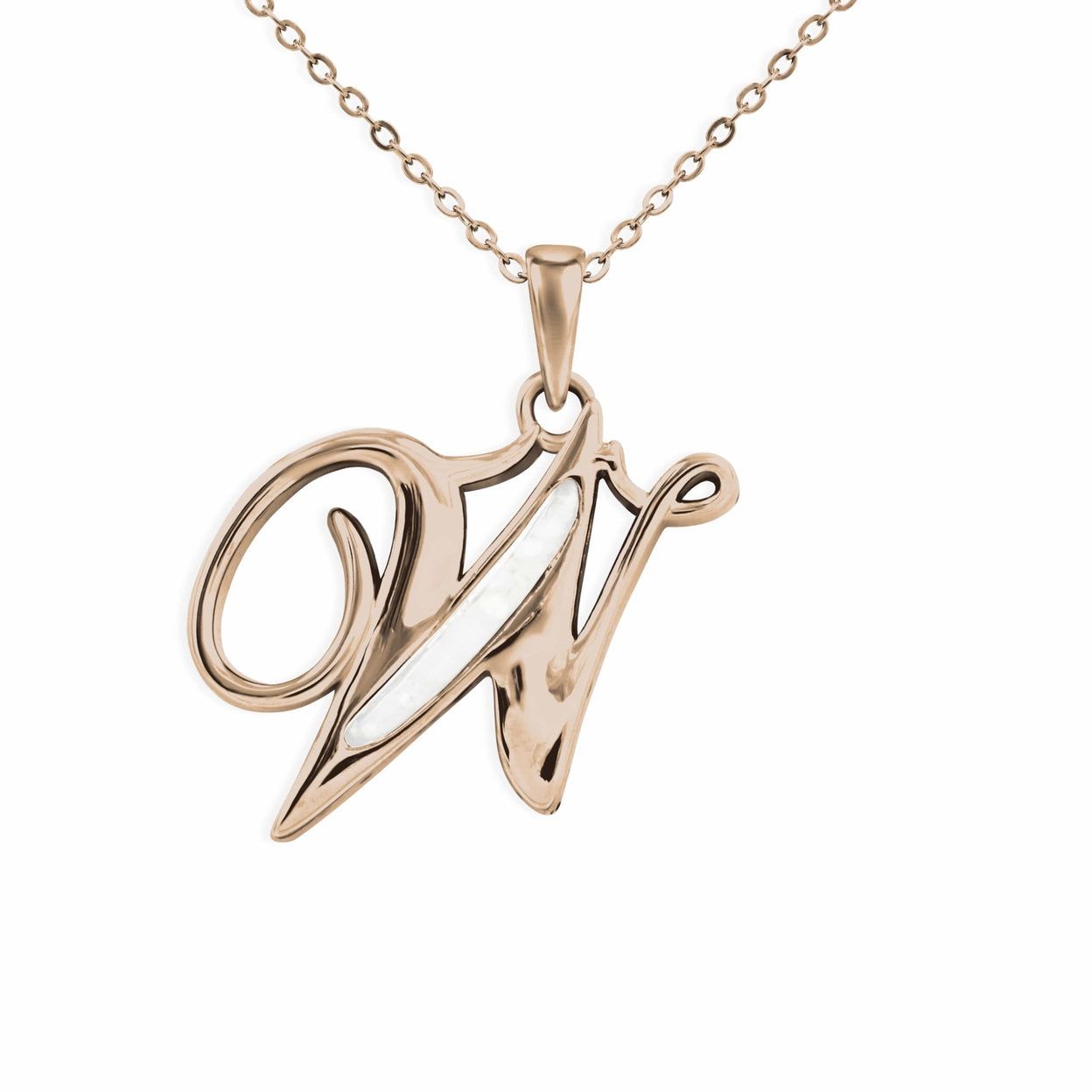 Load image into Gallery viewer, EverWith Alphabet Memorial Ashes Pendant - Letter W - EverWith Memorial Jewellery - Trade