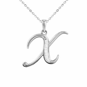 EverWith Alphabet Memorial Ashes Pendant - Letter X - EverWith Memorial Jewellery - Trade