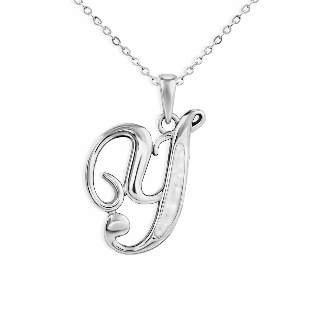 Load image into Gallery viewer, EverWith Alphabet Memorial Ashes Pendant - Letter Y - EverWith Memorial Jewellery - Trade